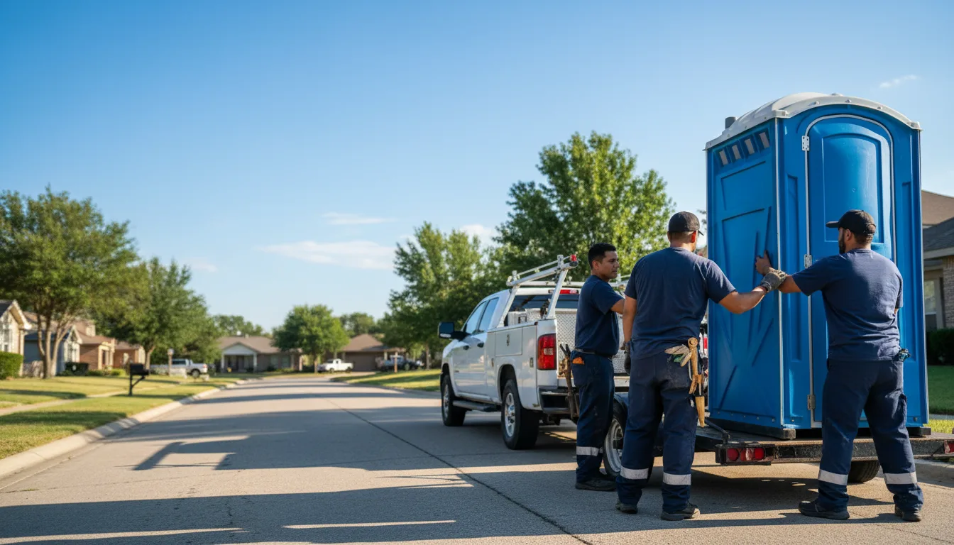Portable Toilet Rental in Cleveland, TX near me